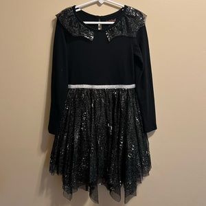 Cat and Jack, Black, girls dress size 6/6X.